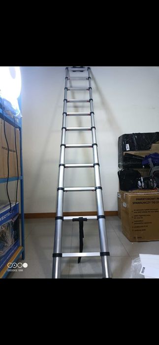 escada em alumínio telescópica 3m, escada extensível