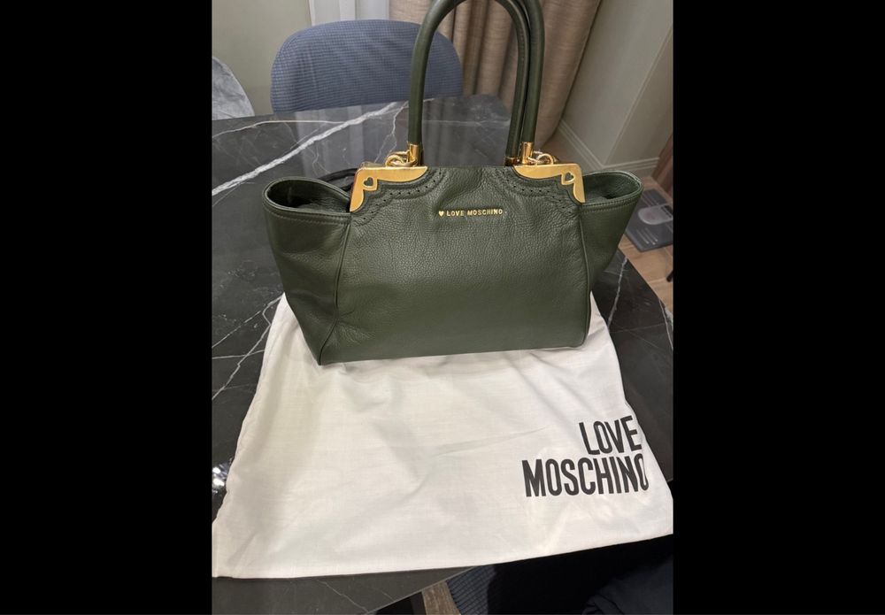 Сумка шкіряна Love Moschino (оригінал)