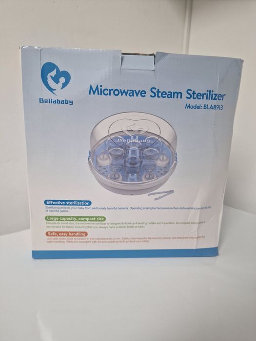 Esterilizador de biberons + 4 biberons