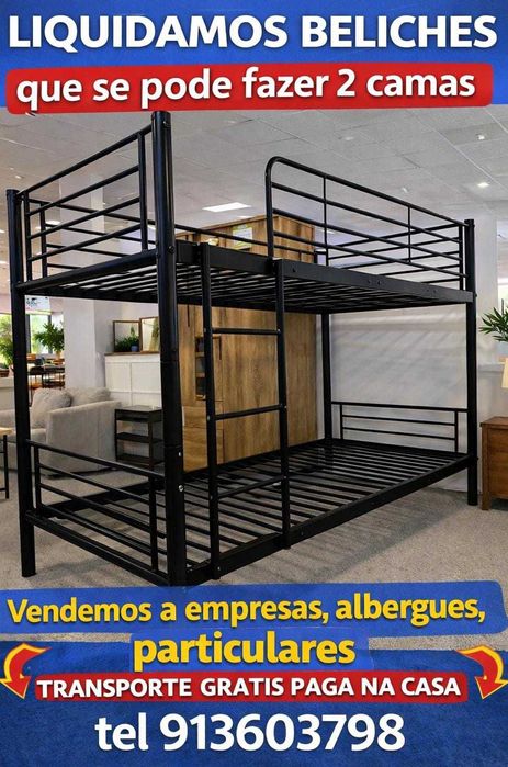 SALDOS!!BELICHE  NOVO   PAGA NA CASA