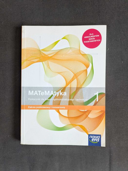 Podręcznik MATeMAtyka 1 poz. podstawowy i rozszerzony