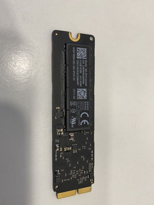 SSD 512Gb Flash original Apple for MacbookPro and MacBook Air from 201364309999348738121