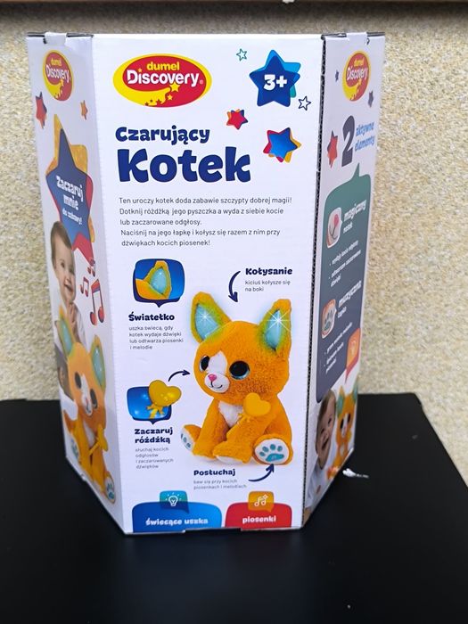 Dumel Discovery Czarujący kotek interaktywny biały