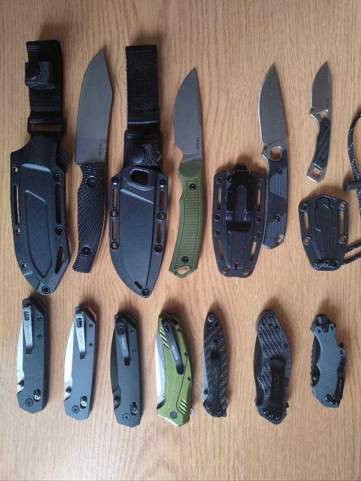 Брелок компактний EDC легкий фіксед фултанг фліппер фолдер складень Kershaw один лот