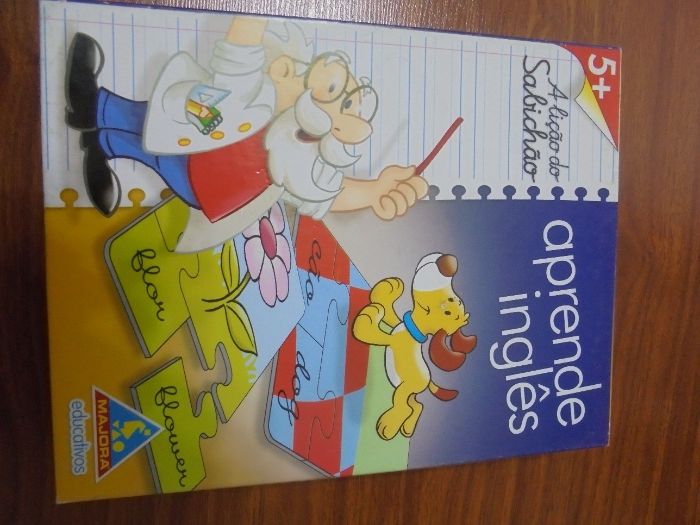 Puzzle: Aprende inglês, a lição do Sabichão, da MAJORA