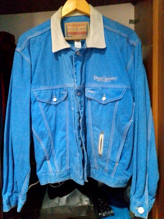Blusão de ganga Diesel / bolsa da multipower