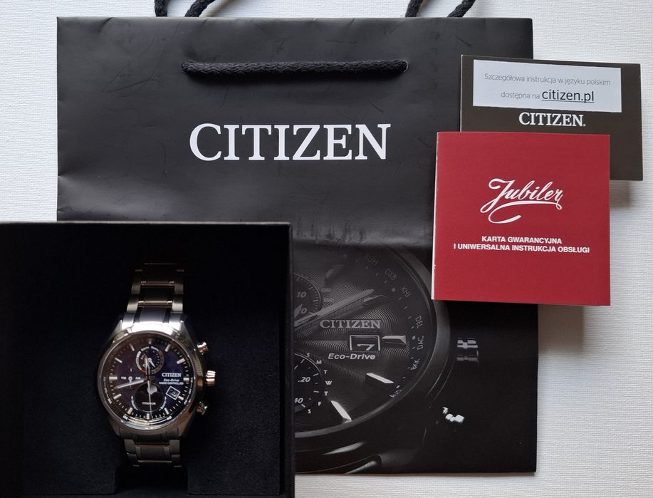 Nowy zegarek Citizen BY1010-81L Tsuki-yomi Moonphase Eco-Drive Radio C