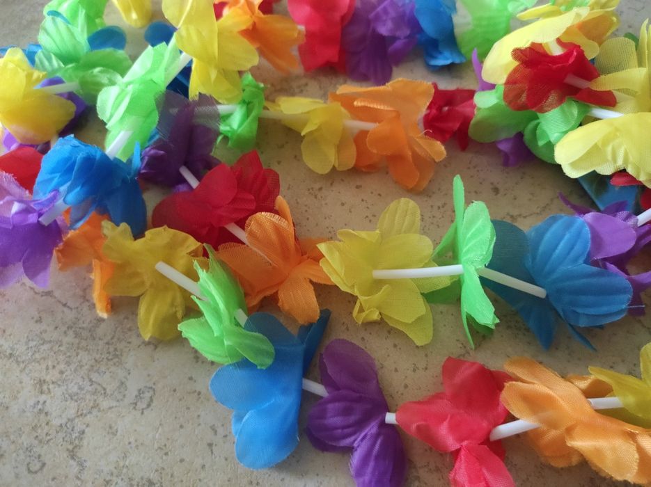 Cinco conjuntos de havaiana