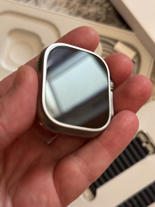 Apple Watch Ultra 1 Titanium 49 mm смарт часы чистый айклауд