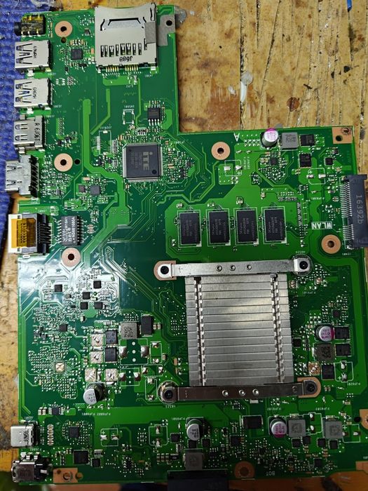 Motherboard X541 a funcionar