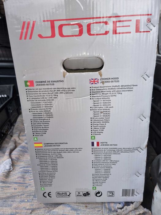 Chaminé de exaustão Jocel"novo"