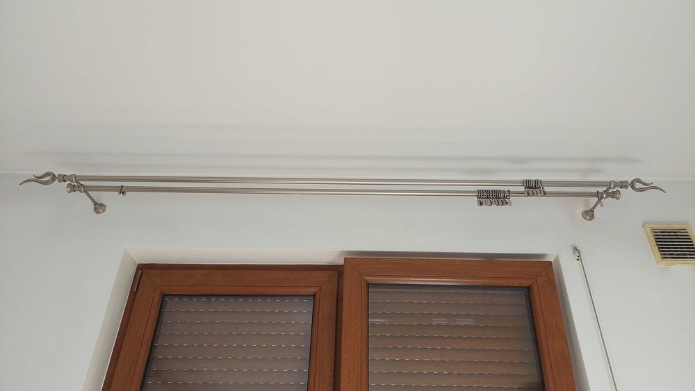 karnisze różnej długości od 120 cm do 200 cm
