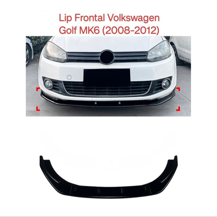 Lip Lábio Frontal Volkswagen Golf MK6 (08-12)