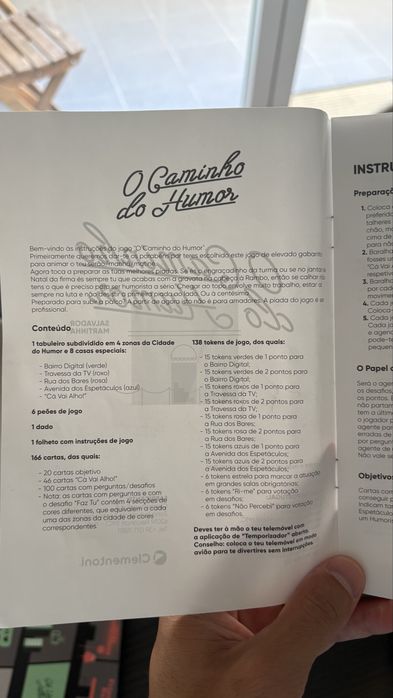 O Caminho do Humor - Jogo de Tabuleiro
