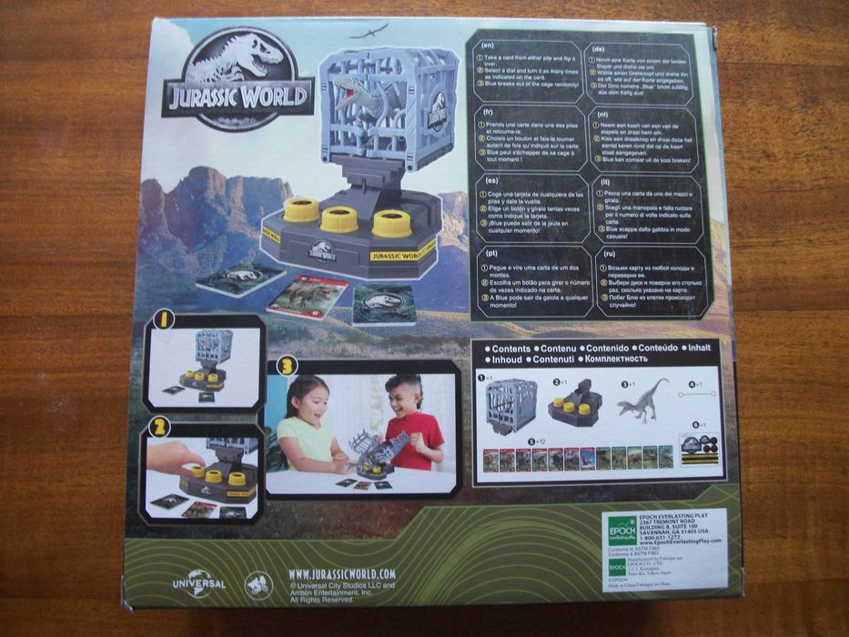 Gra zabawka  Epoch Jurassic World Cage Breaker