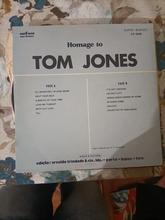 Disco vinil Tom Jones