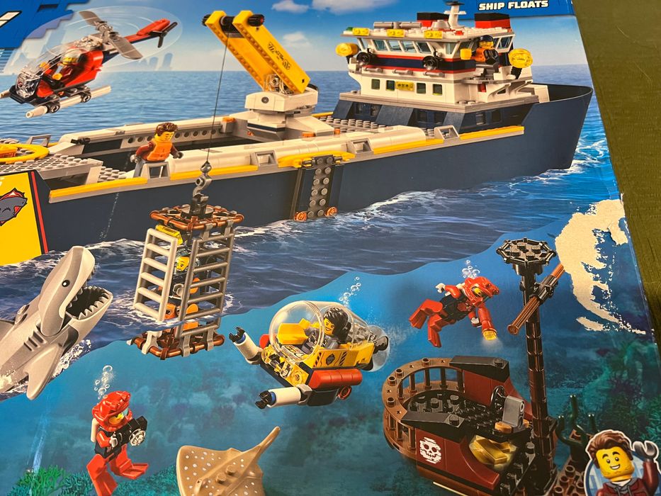 Lego 60266 City - Statek badaczy oceanu