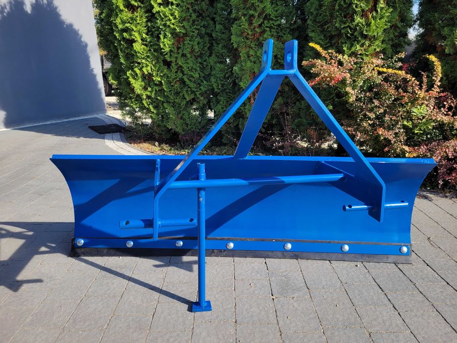 Pług do śniegu od 1.5m do 2.0m na tył ciągnika lub mini traktorka 2w1