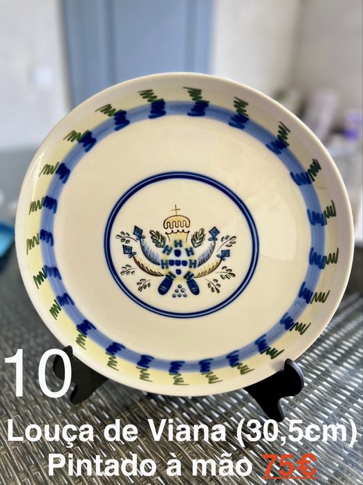8 peças Louça de Viana