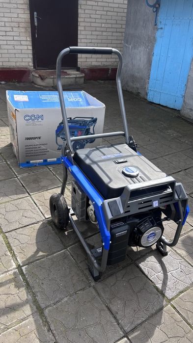 Генератор бензиновий CGM 7000 SPTE 7 kVA,зі стартером ITALY