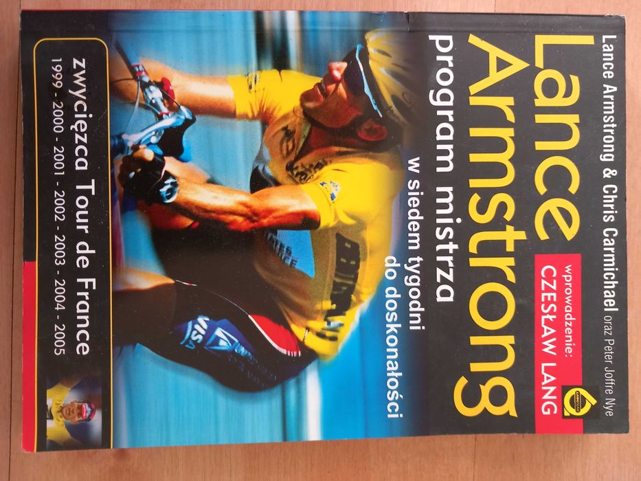 Lance Armstrong program mistrza wprowadzenie Czesław Lang