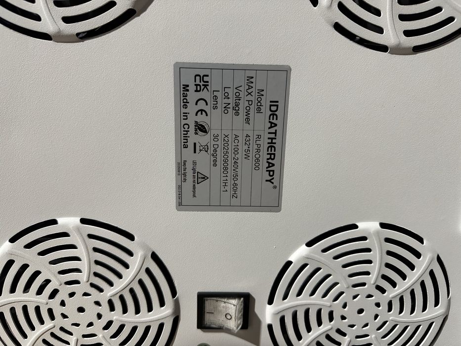 Panel LED Red Light Therapy IDEATHERAPY RLPRO600 410W Nowy