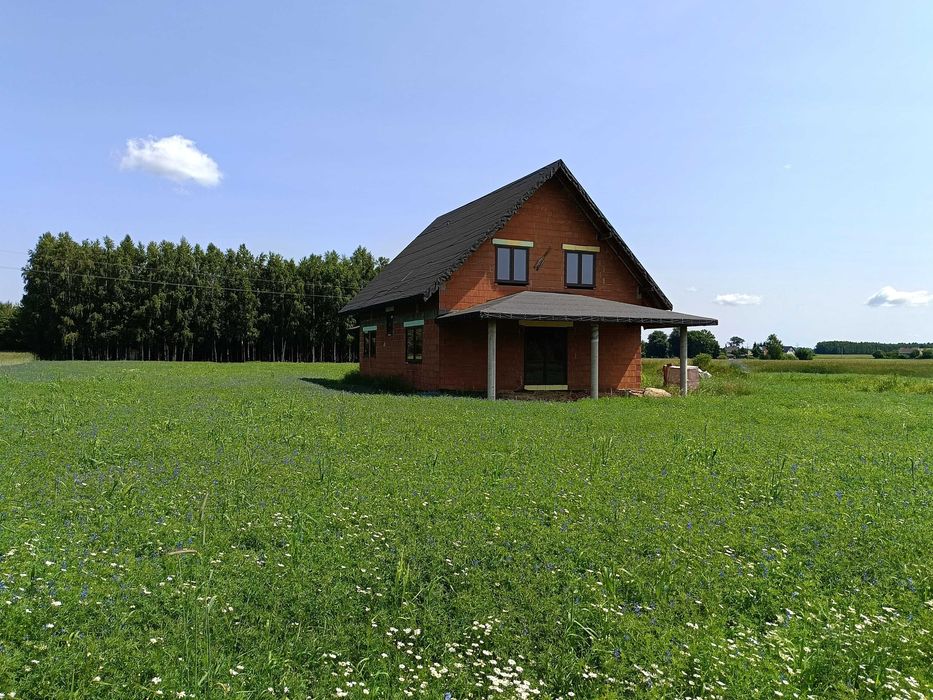 Nowa niższa cena ! Dom w trakcie budowy na działce 2500 mkw