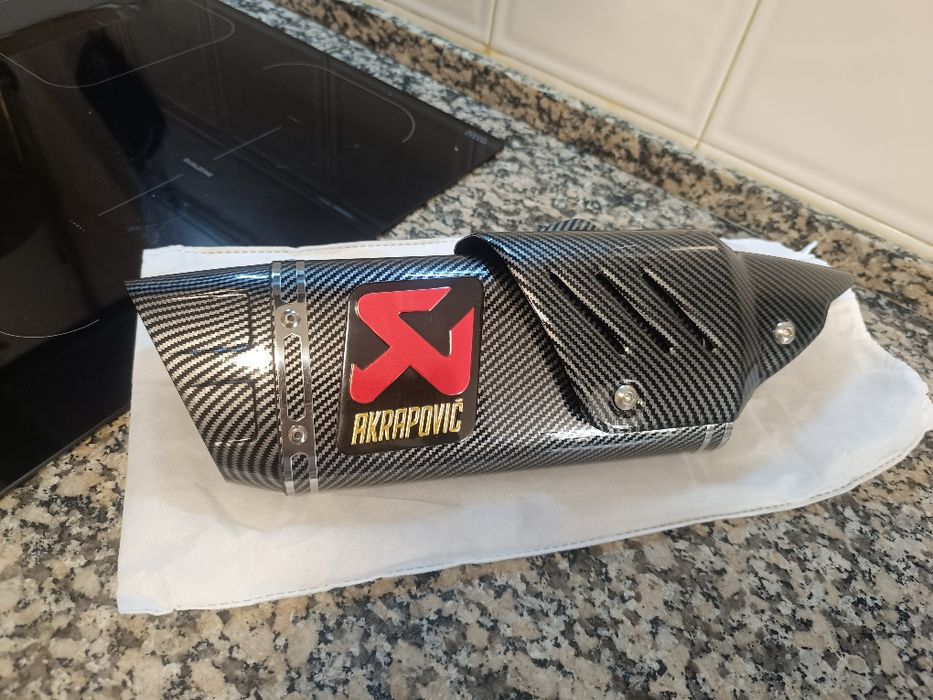 Ponteiras de escape universais 51mm para mota