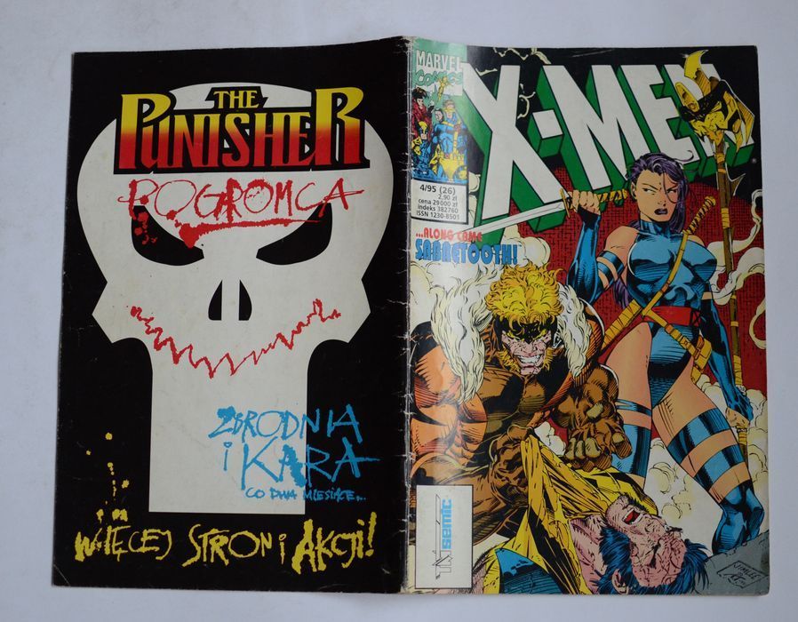 X-men 4/95 Tm semic Komiks Marvel