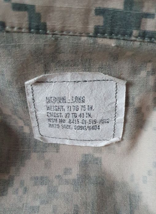 Bluza kontraktowa US Army Digital Camo Desert - rozm. Med/Long