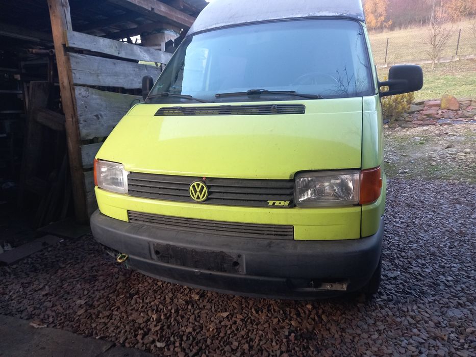 Vw t4 przod kompletny blotniki lampy pas przedni maska