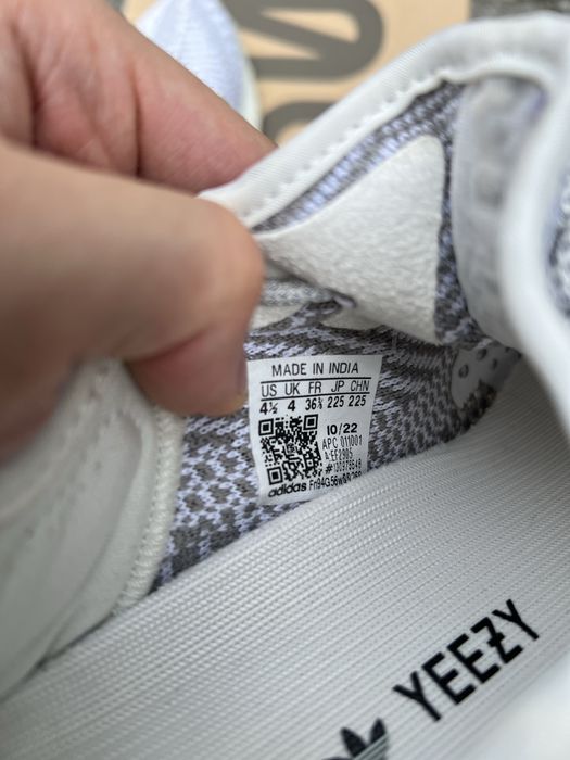Adidas Yeezy Boost 350 V2 Static sneakersy niskie szare 36 2/3