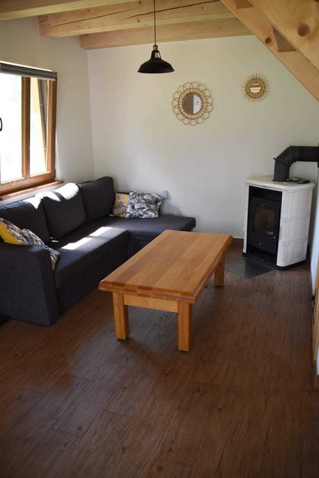 Domek 6 os. z balią, sauną jezioro Hańcza, Suwalski Park Krajobrazowy.