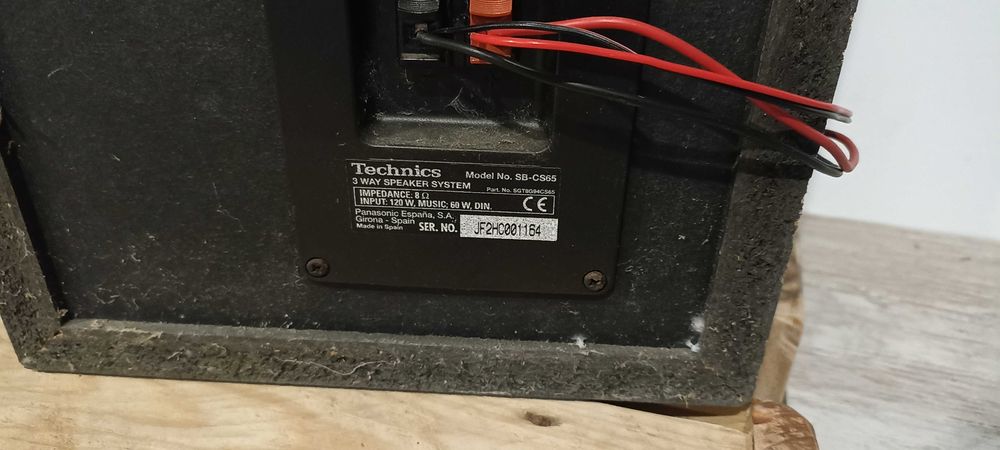 Colunas technics cs 120w imput