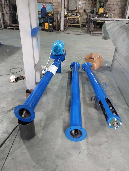 Винтовой конвейер, транспортер. Шнековый погрузчик, зернопогрузчик