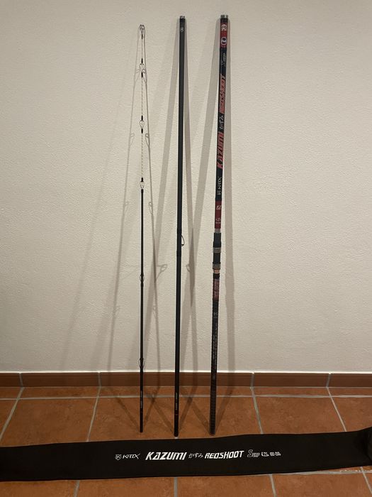 Conjunto Surfcasting Cana Katx e Carreto Dawia