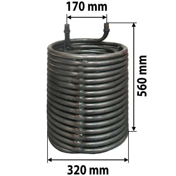 Wężownica, wymiennik Karcher HDS 12/18, 13/20 i inne spirala