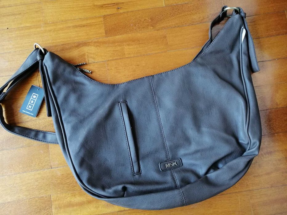 Carteira castanha grande - Misako