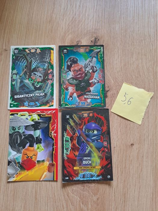 Karty ninjago sezon 5 i 6