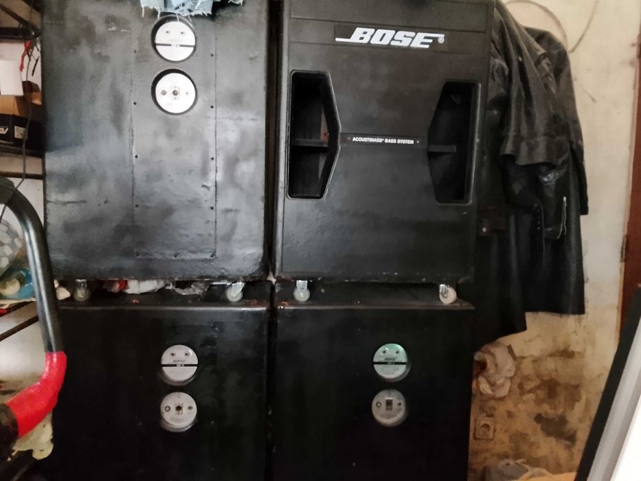 pa 8 colunas bose excelente som