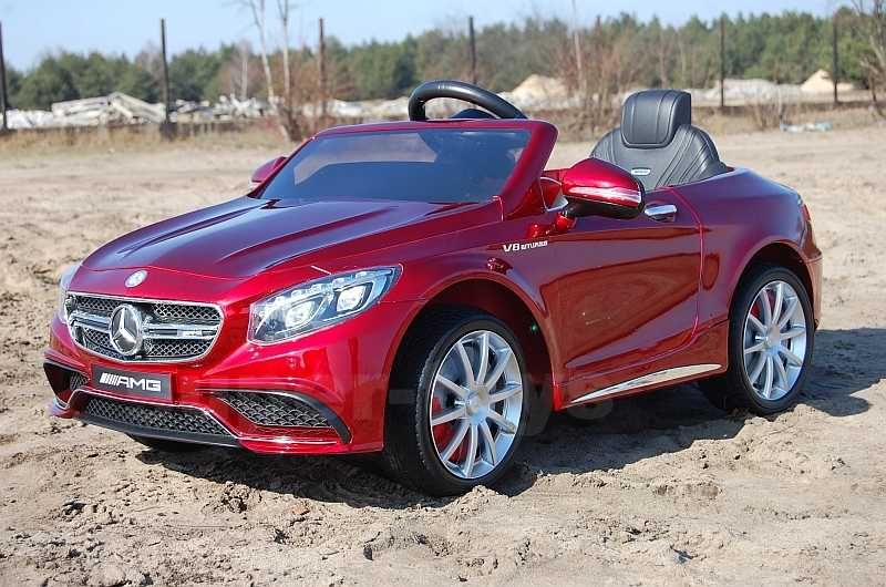 BAWIBUS.PL Auto samochód na akumulator Mercedes S63 autka dla dzieci
