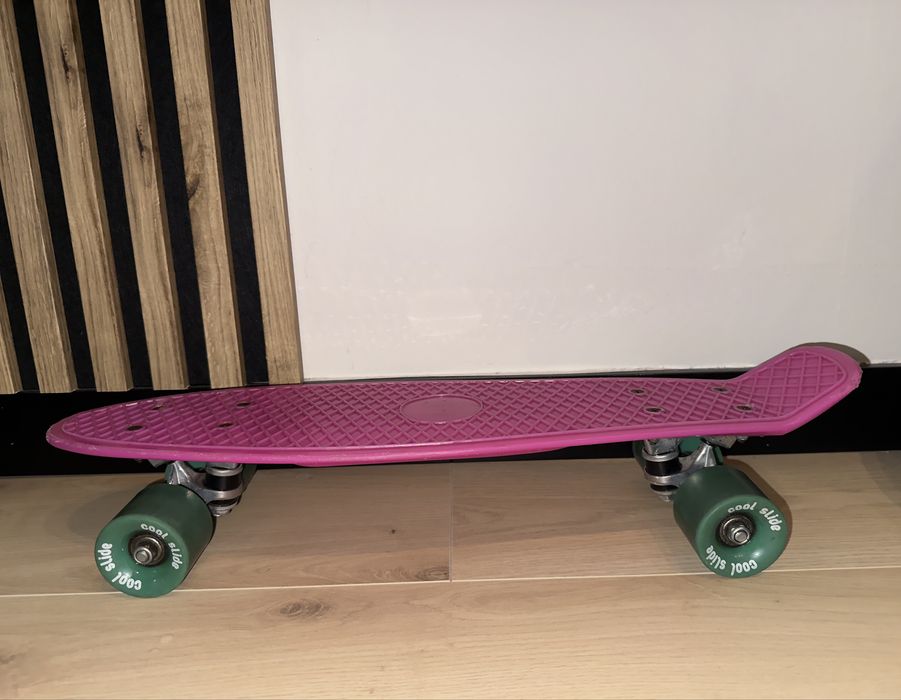 Deskorolka Fiszka Cool Slide Różowa