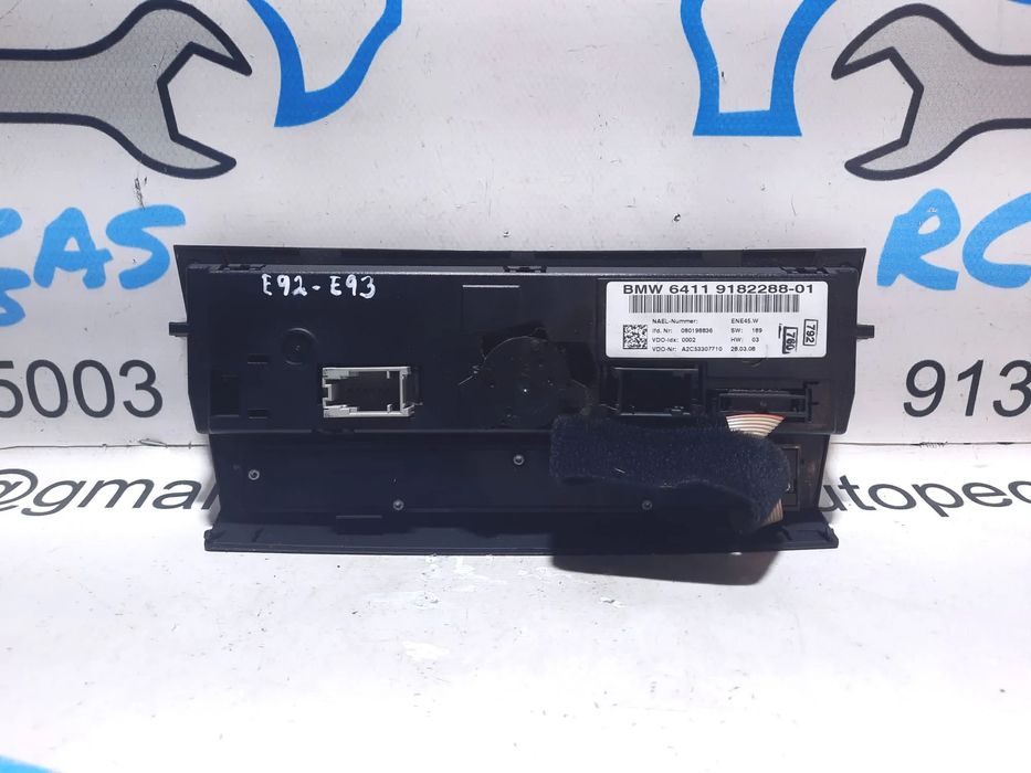 DISPLAY SOFAGEM COMANDO CONTROLO CHAUFFAGE AR CONDICIONADO AC