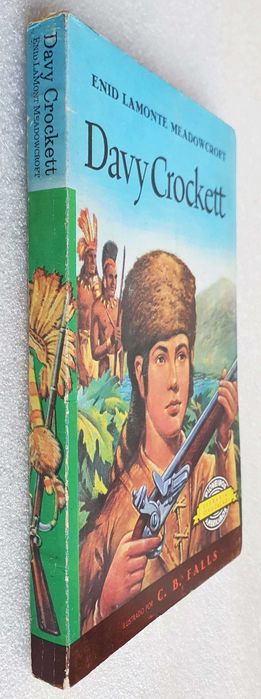 Antigo Livro ~ "DAVY CROCKETT" ~ Editora Civilização ~ 1978
