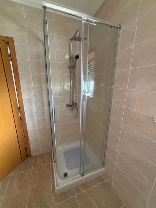 Cabine de duche em vidro temperado