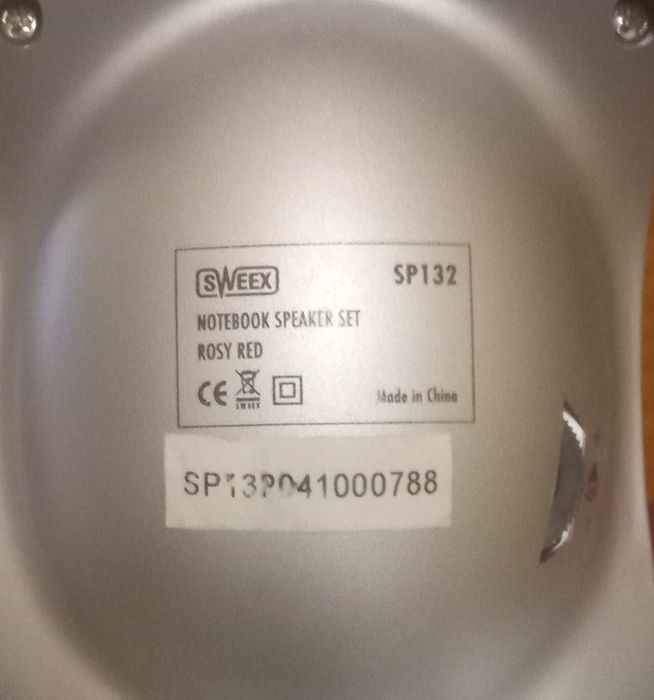 Colunas Sweex SP132 usadas