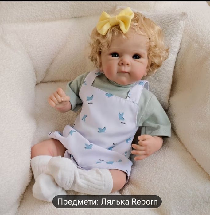 Реалістична лялька ребррн пупс