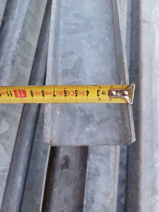 Ceownik ocynkowany 80x40x3.0mm odcinki 6.4 i 8m łata łaty wiata hala