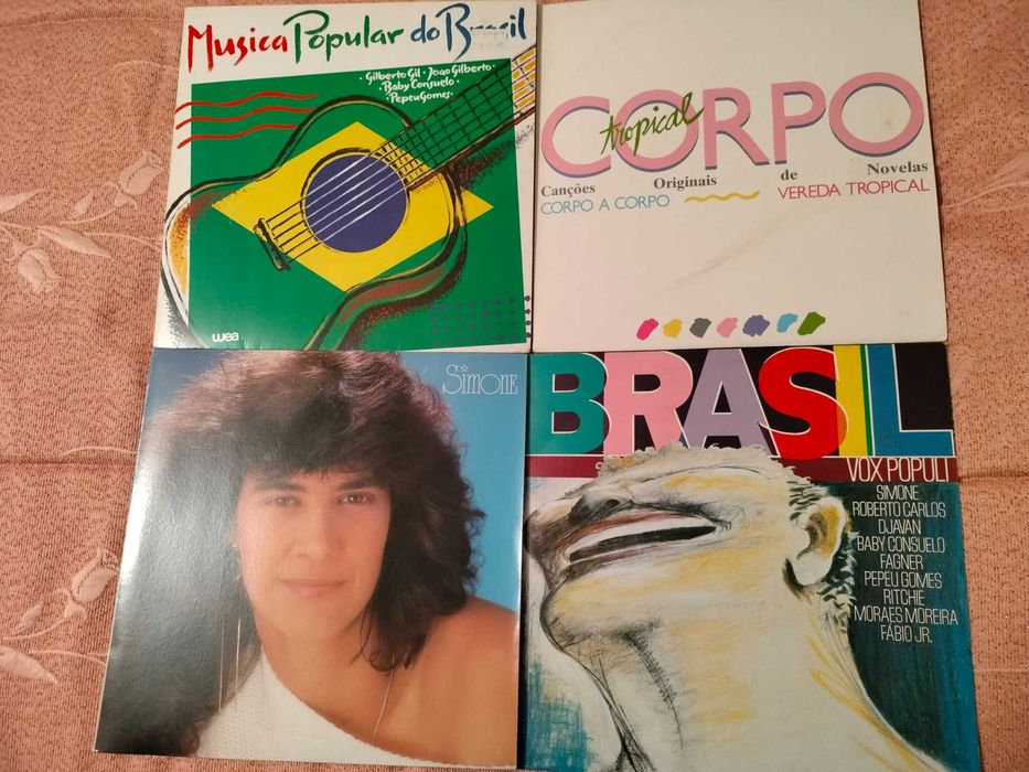 12 Discos Vinil Vintage de qualidade. - Musica brasileira