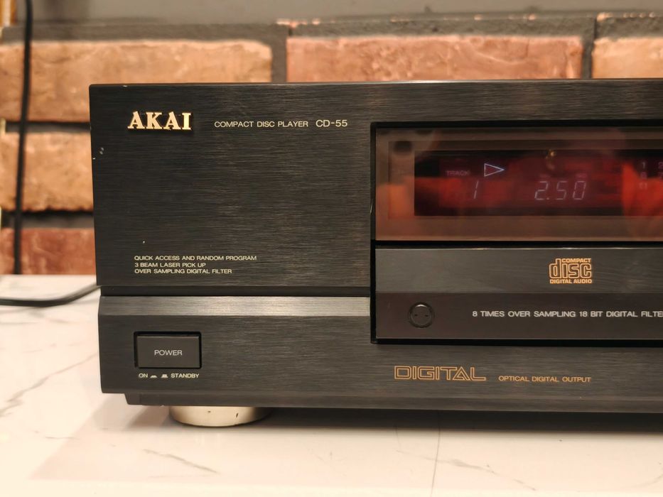 AKAI CD-55 ! Bardzo ciekawy odtwarzacz CD
